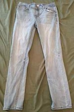 Cat and Jack Women's Size 16 Skinny Stretch Blue Denim Jeans DE2