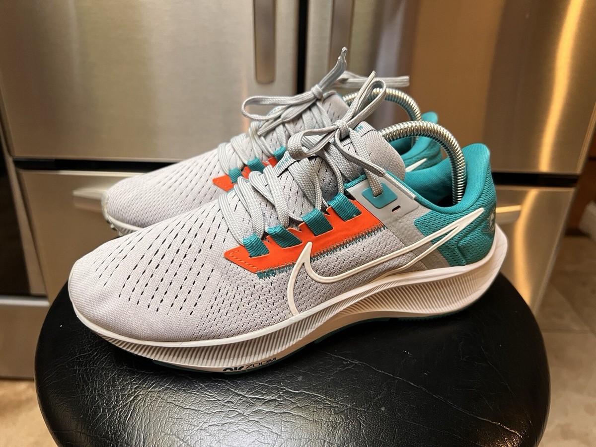 Size NFL x Nike Air Zoom Pegasus 38 Miami Dolphins for sale
