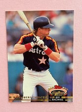1992 Topps Stadium Club Baseball Jeff Bagwell Members Choice #606 HOF Astros