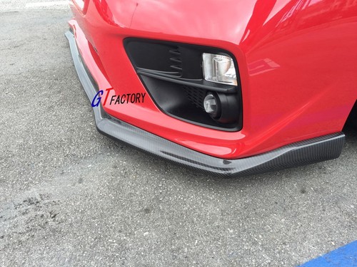 CARBON FRONT LIP SPOILER CS STYLE FOR SUBARU WRX & WRX STI PRE FACELIFT ONLY - Picture 3 of 4