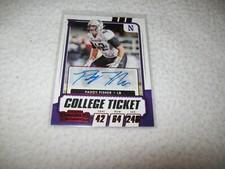 2021 PANINI CONTENDERS RC PADDY FISHER AUTO SIGNED #178 NORTHWESTERN WILDCATS