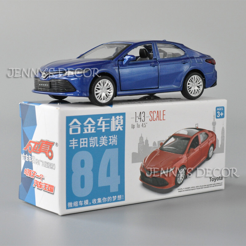 1:43 Scale Diecast Metal Car Model Toyota Camry Miniature Replica