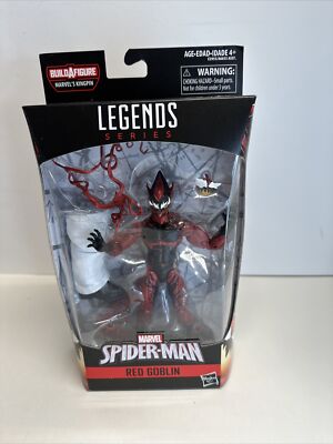 Spiderman Marvel Legends Series Red Goblin BAF Kingpin Hasbro 2018 NEW 6'' Figure