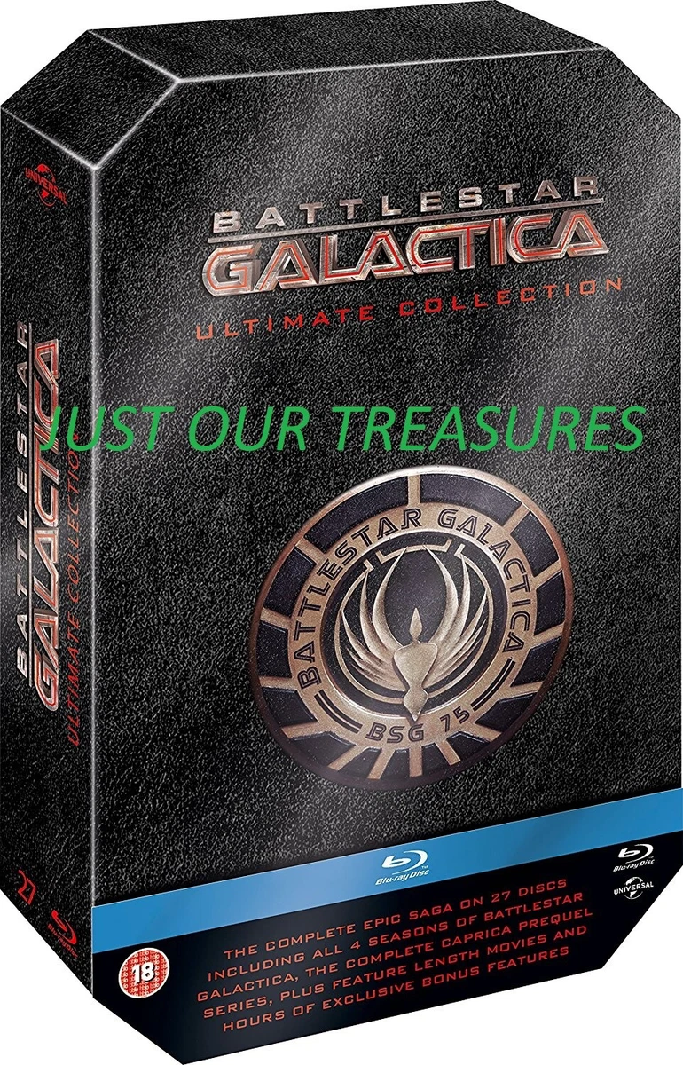 BATTLESTAR GALACTICA ULTIMATE COLLECTION, COMPLETE SERIES (BLU-RAY) *NEW!