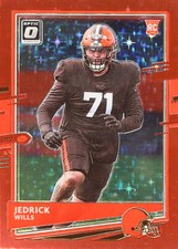 2020 Panini Donruss Optic Football Rookies #119: Jedrick Wills Red Stars