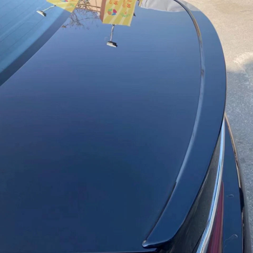 Rear Trunk Spoiler Wing For BMW 7 Series G11 G12 750i 740i 2016-2022 Gloss Black Foto 4 de 4