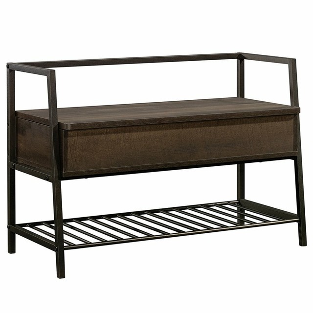Sauder North Avenue Metal Storage Bench in Charter Oak, 1 - King Soopers