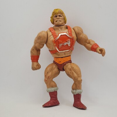 Vintage 1984 MOTU He-Man Power Punch 5.5'' Action Figure 