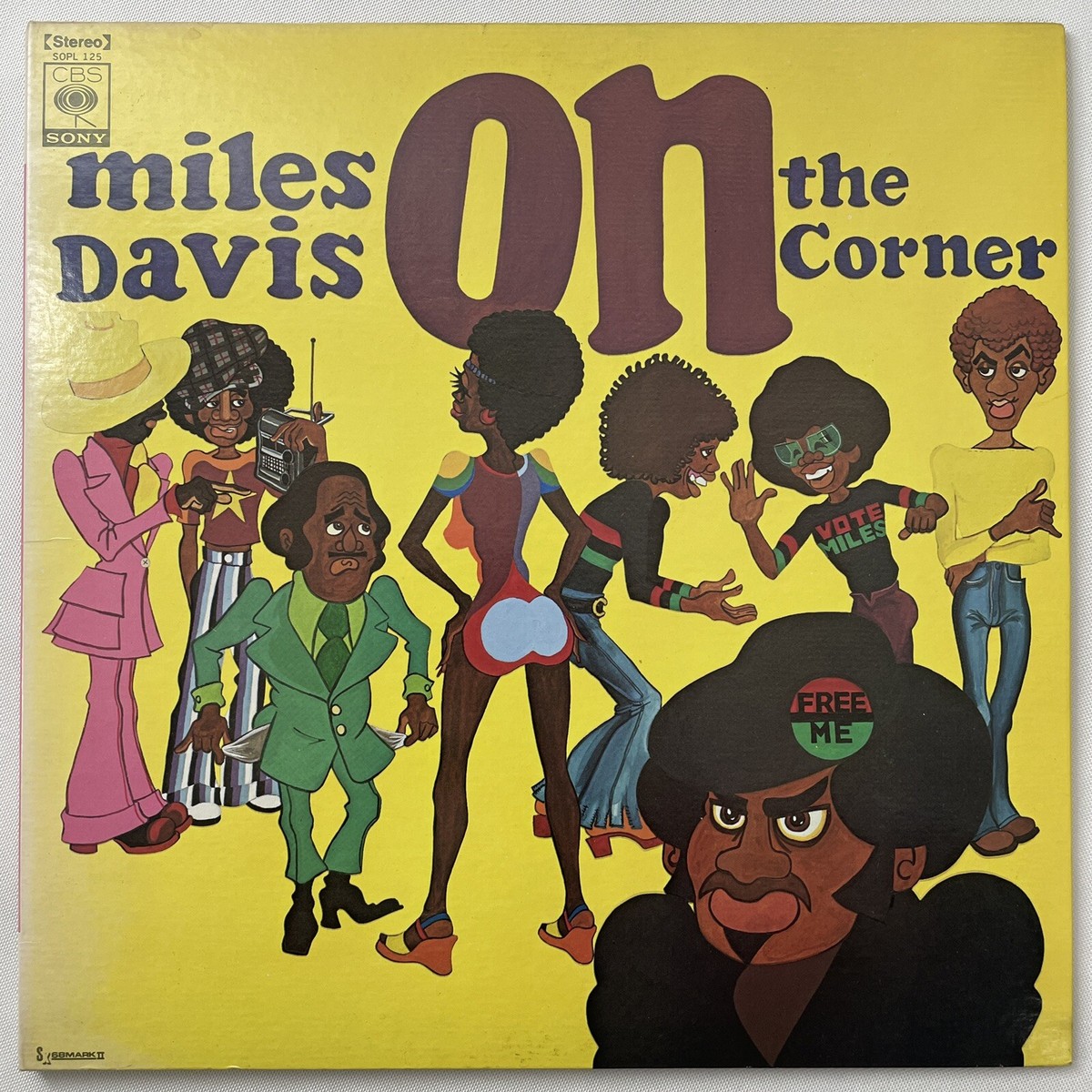 洋楽 miles Davis ON the Corner SOPL 125 Miles Davis - On The Corner 12