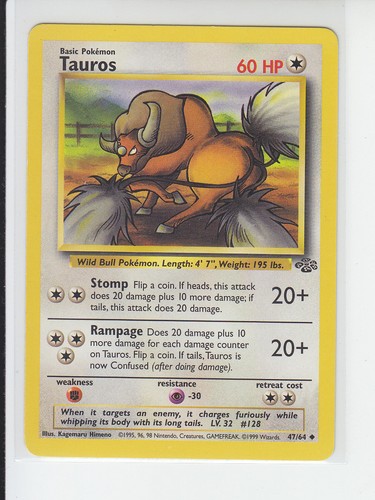 {+} Juego de Tarjetas Originales Vintage de Pokémon Jungla ELIGES de Wizards of the Coast WOTC - Imagen 34 de 69