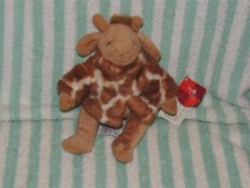 Russ Berrie 100644 GISELLA, 7" giraffe mint w/ tag Stuffed Animal