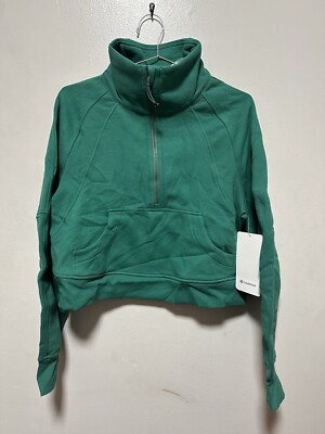 NWT Lululemon Scuba Oversized Funnel-Neck Half Zip Cascadia