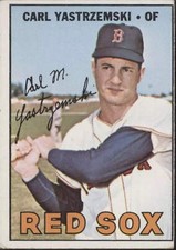 Carl Yastrzemski 1967 Topps #355 Boston Red Sox VG #1