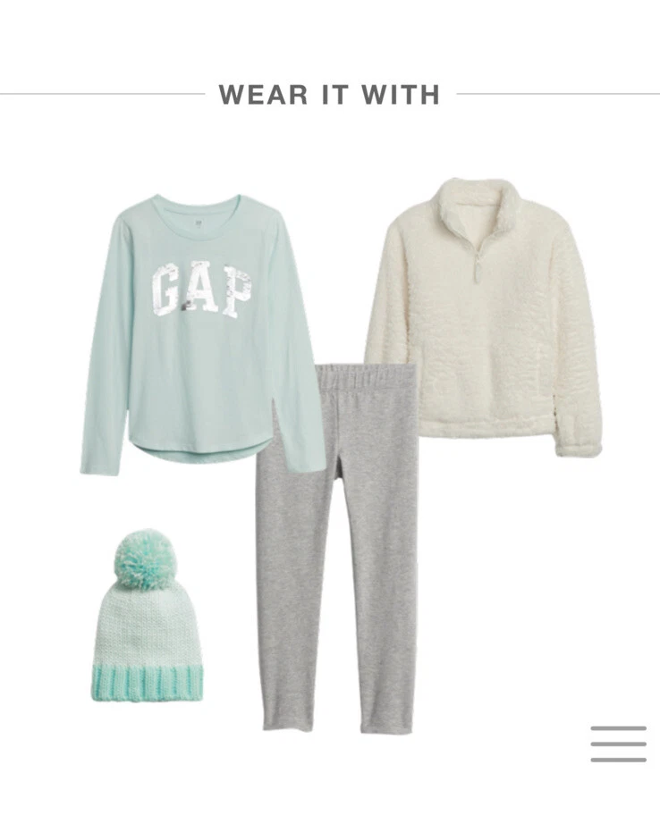 Gorro gorro verde membrillo Gap niños niñas Foto 4 de 4