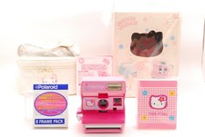  Unused Hello Kitty Pink Instant Sanrio Polaroid Film Camera From JAPAN