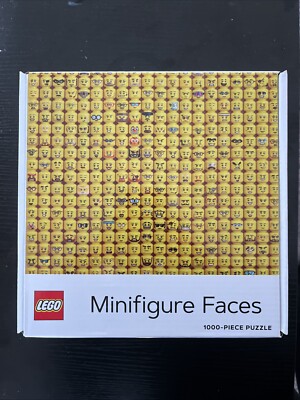 LEGO Minifigure Faces 1000 Piece Jigsaw Puzzle;25 x 20;NEW sealed; #765145122450