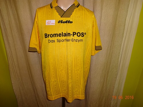 SV 07 Elversberg Original Lotto Matchworn Trikot 1997/98 + Nr.11 Delic Gr.XL - Bild 4 von 4