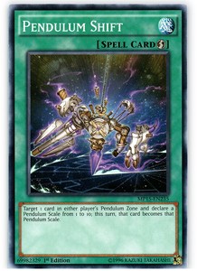 Pendulum Shift - MP15-EN235 - Common - 1st Edition x3 - Near Mint
