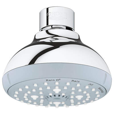 Tempesta 100 Shower Head 4 With 4 Sprays Chrome