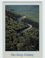 Postcard Linn Cove Viaduct Blue Ridge Parkway North Carolina USA