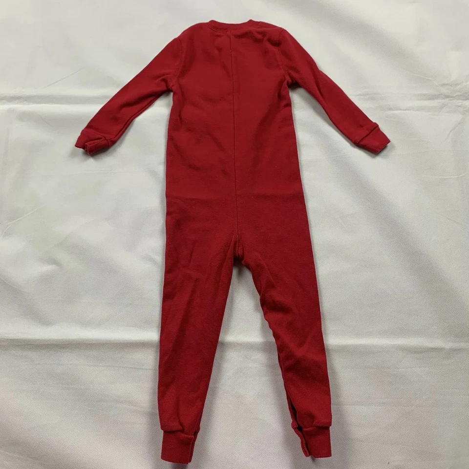 Miniwear Bebé Niño Ropa 2T Navidad Invierno Manga Larga Mono Rojo Foto 2 de 3