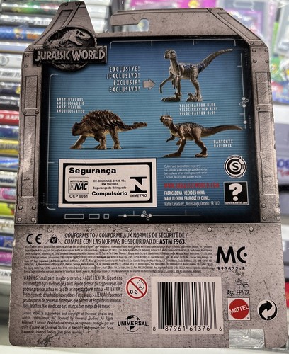 2 Jurassic World Legacy Collection Robert Muldoon y Dr. Grant con paquete de 3 dinosaurios - Imagen 8 de 10