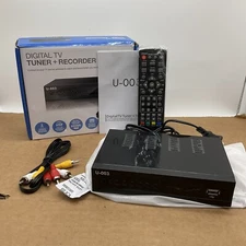 U-003 Digital TV Tuner + Recorder NEW Open Box