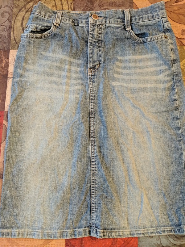 R4R Jeans Rave Size 3 Junior Girl Denim Jean Skirt