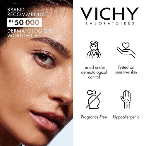 VICHY Capital Soleil Tinted Mineral Sunscreen for Face SPF 60 Cream Gel Lotion - Picture 10 of 10