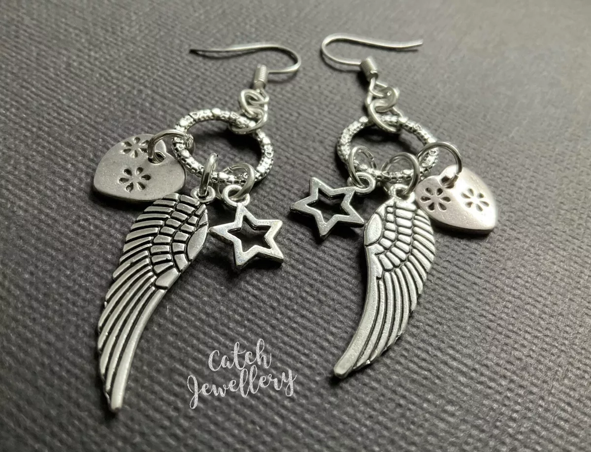 Silver trendy best sale earrings