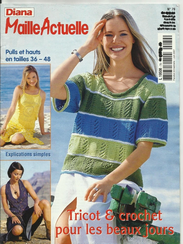 LIVRE CATALOGUE TRICOT CROCHET FEMME DIANA N° 79  - Photo 1/1