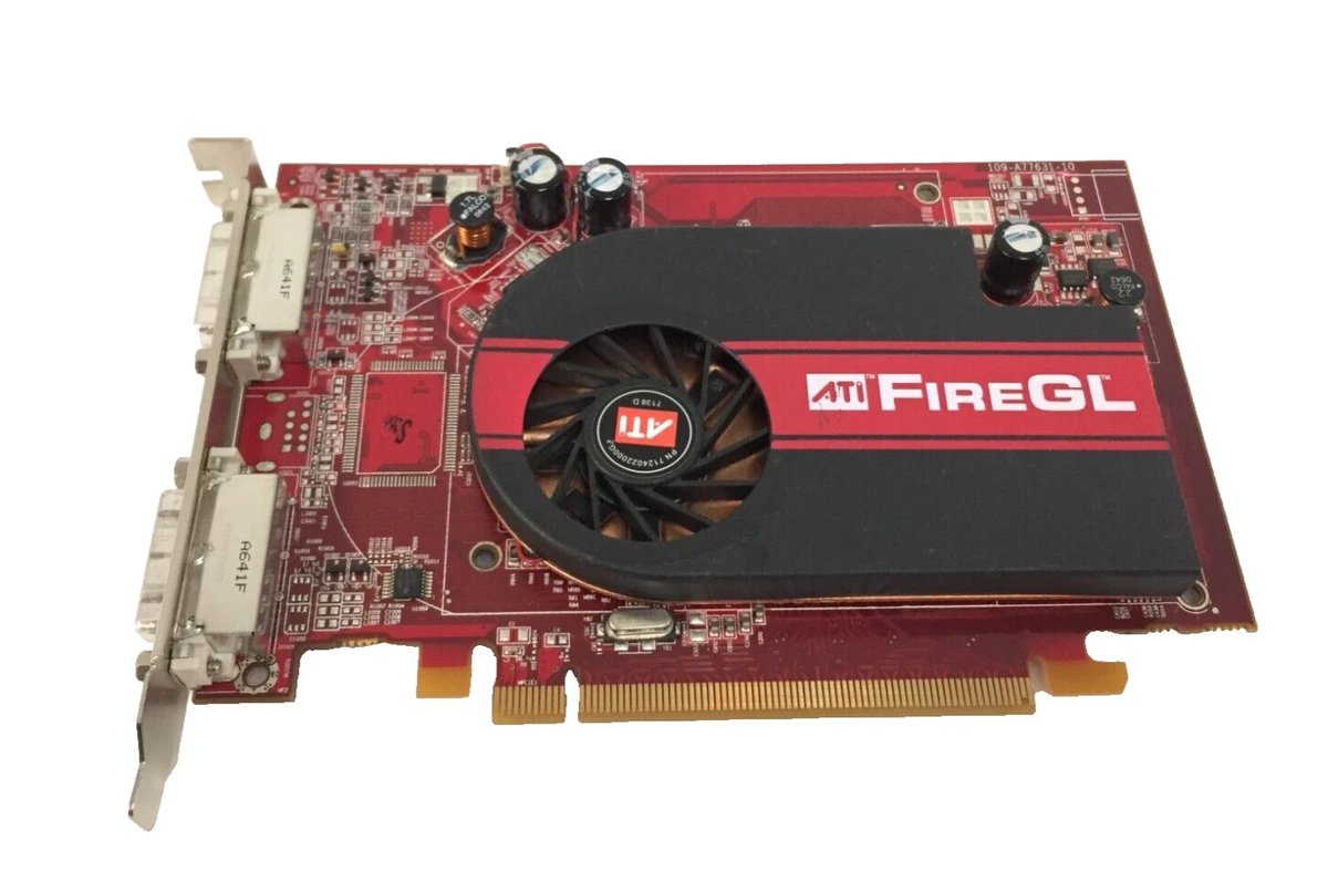 CARTE GRAPHIQUE COUGAR-10-M01 256mb vga dvi video - Ati testé EUR 6,50 - FR
