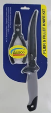 New Danco Plier & Fillet Knife Kit - 6.5" pliers & 7" knife