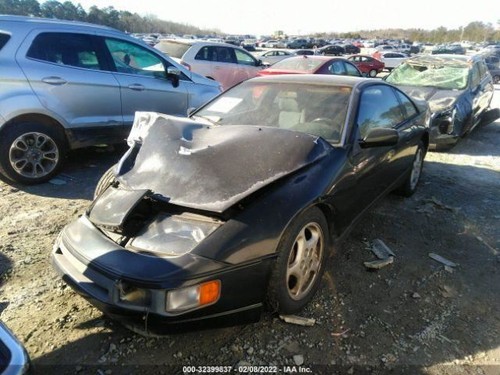 1990-1996 Nissan 300zx Z32 Driver Left Front Black Sun Visor Panel - Picture 8 of 12