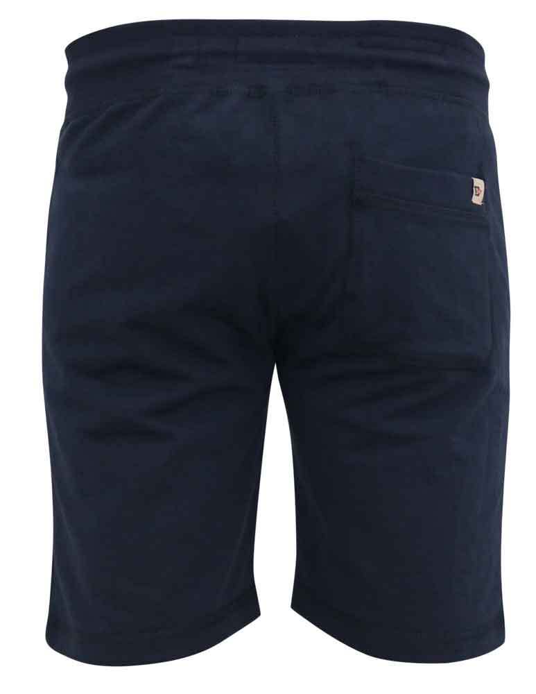 D555 Duke Big Mens Navy Shorts Elasticated Waist 2XL6XL 7XL 8XL 9XL