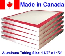 Silk Screen Printing Frame 4 Pcs 23” x 31” Stretched High Tension 130 White Mesh