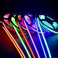 12V 24V COB LED Strip Lights 320LEDs/M Flexible Led Tape for Room Car AD Sign