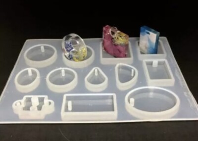 Mold, 12 Pendants (MP148) Alamould