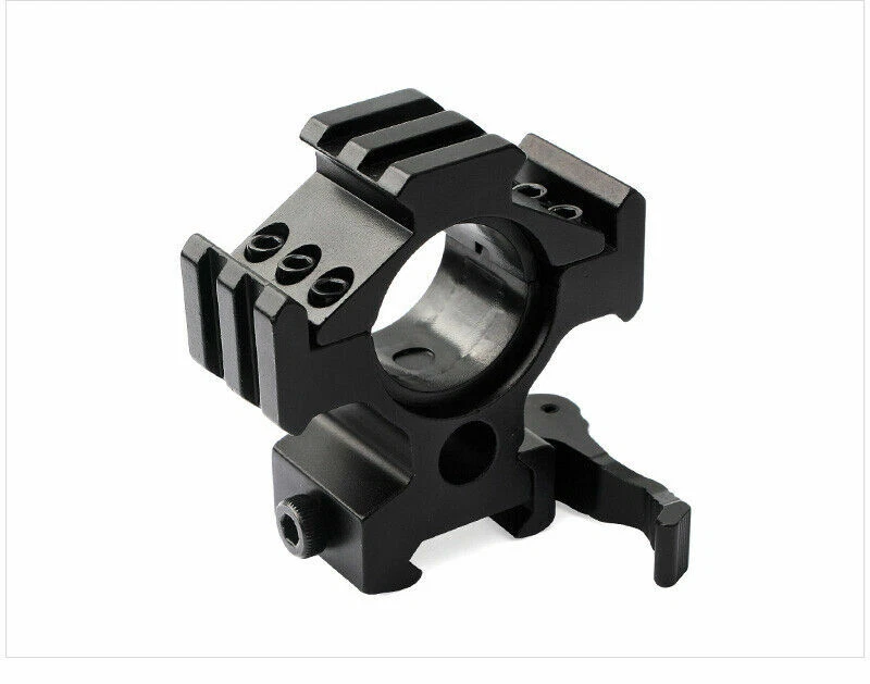 QD Tri-Rail 3 Sides 25.4/30mm Ring Scope Mount with 20mm Picatinny/Wea... Rail - Image 2 of 4