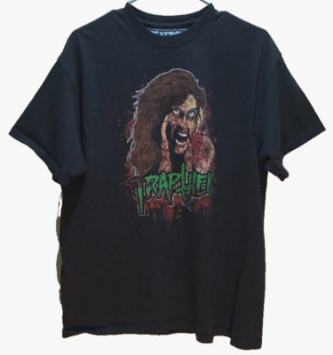 Trap Them Cannibalism Destroy Shirts Cannibal Vintage 90s Black T-Shirt L