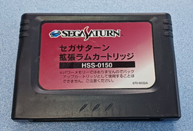 Sega Saturn Expansion RAM Cartridge HSS-0150 Japan OEM Authentic