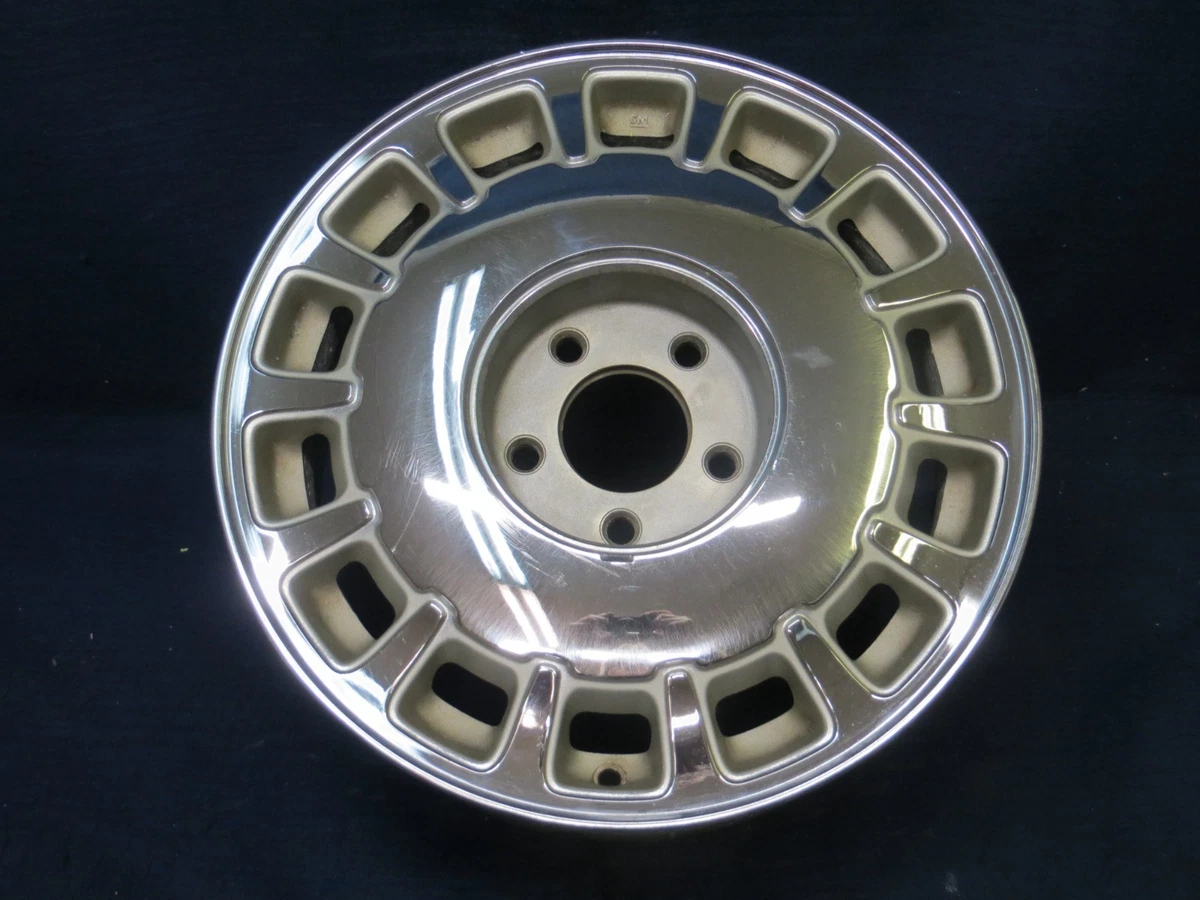 15” Factory OEM Steel Wheel Rim – Fits Cadillac DeVille – Black, 5-Lug – 9592425