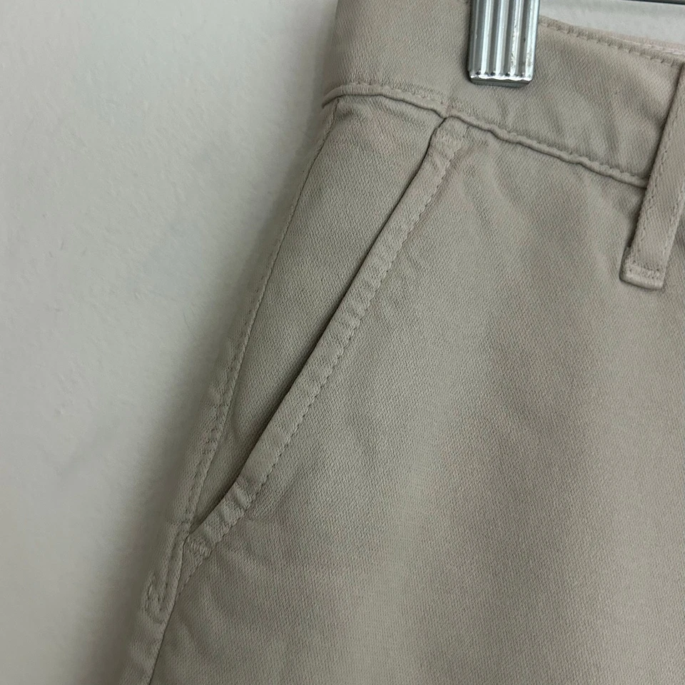 Pantalón AG Adriano Goldschmied The Caden a medida caqui al tobillo 27 nuevo sin etiquetas Foto 4 de 4