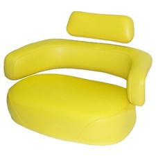 3-Pc Yellow Seat Cushion Set Fits John Deere Tractor 3010 4010 4020 4320 4430