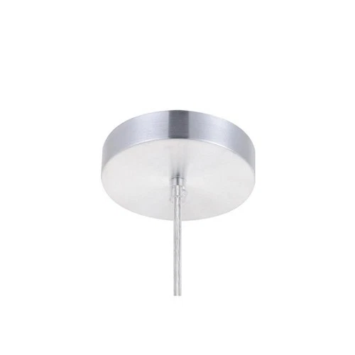 Living District Nora 1-Light Modern Aluminum Pendant in White - Picture 5 of 7