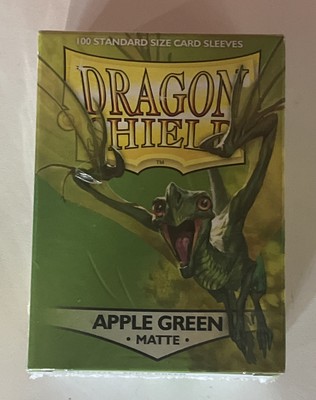  10x Dragon Shield Matte Apple Green (1000) Shield Sleeves Free Shipping