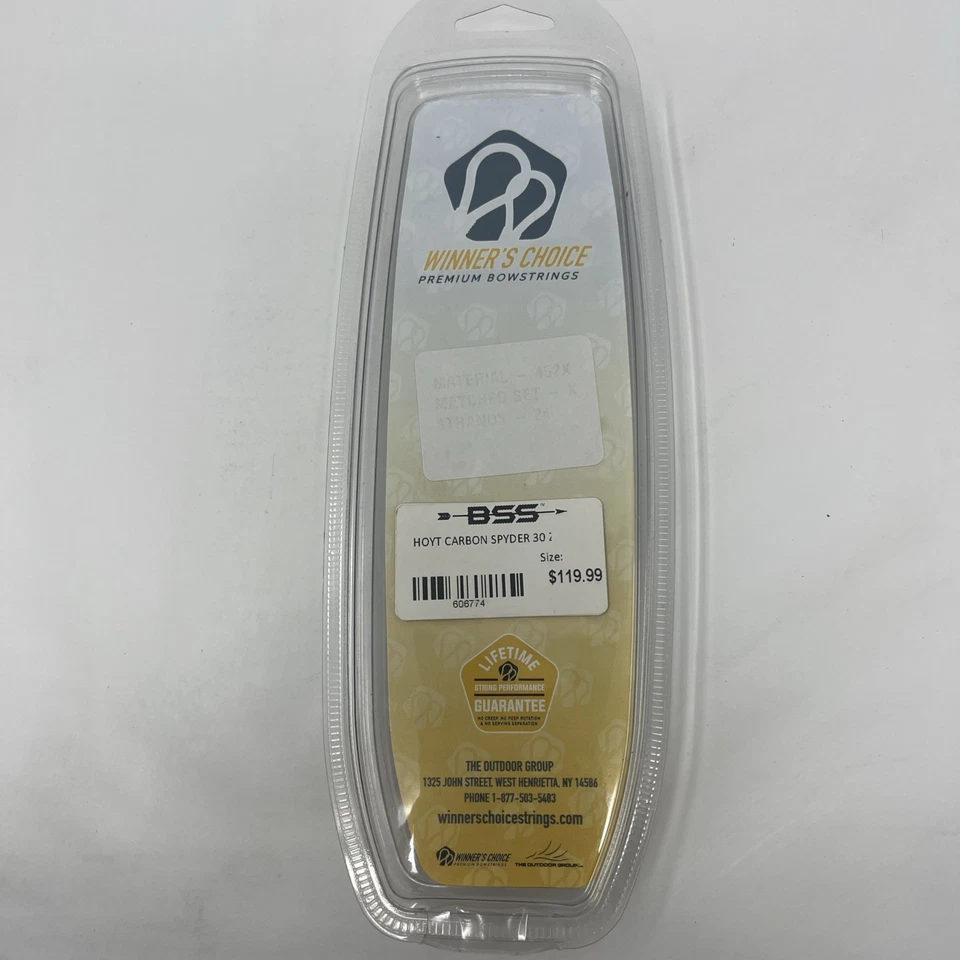 Winner's Choice PSE Brute X Replacement Bow String Cable Set Red/Black USA Made - Image 2 of 3