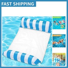 Ergonomic Floating Water Lounger - Heavy Duty 4-in-1 Hammock for Pool Relaxation
