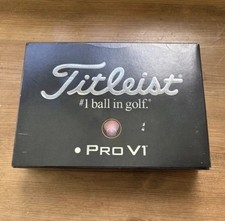 **RARE** Titleist Pro V1 Left Dot Golf Balls Box of 12 - TOUR ISSUE