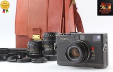 3 Lens [MINT] Minolta CLE Rangefinder camera M-Rokkor 40mm f/2 W/bag From JAPAN